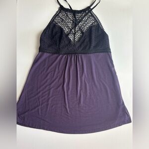 ADORE ME Lace Criss Cross‎  Tunic Babydoll Top Women’s Size M Feminine Whimsical